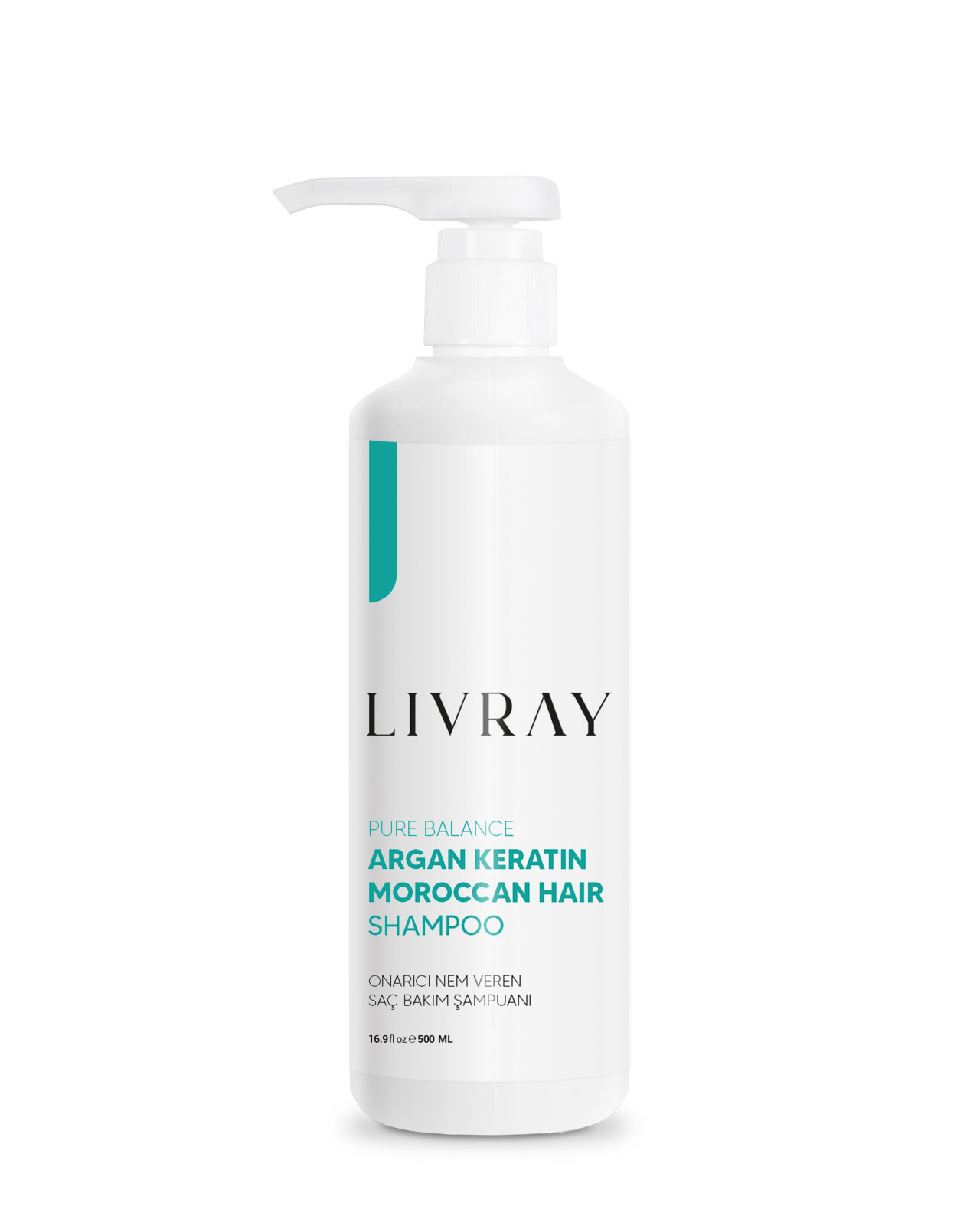 LIVRAY Argan ve Keratin Moroccan Saç Şampuanı